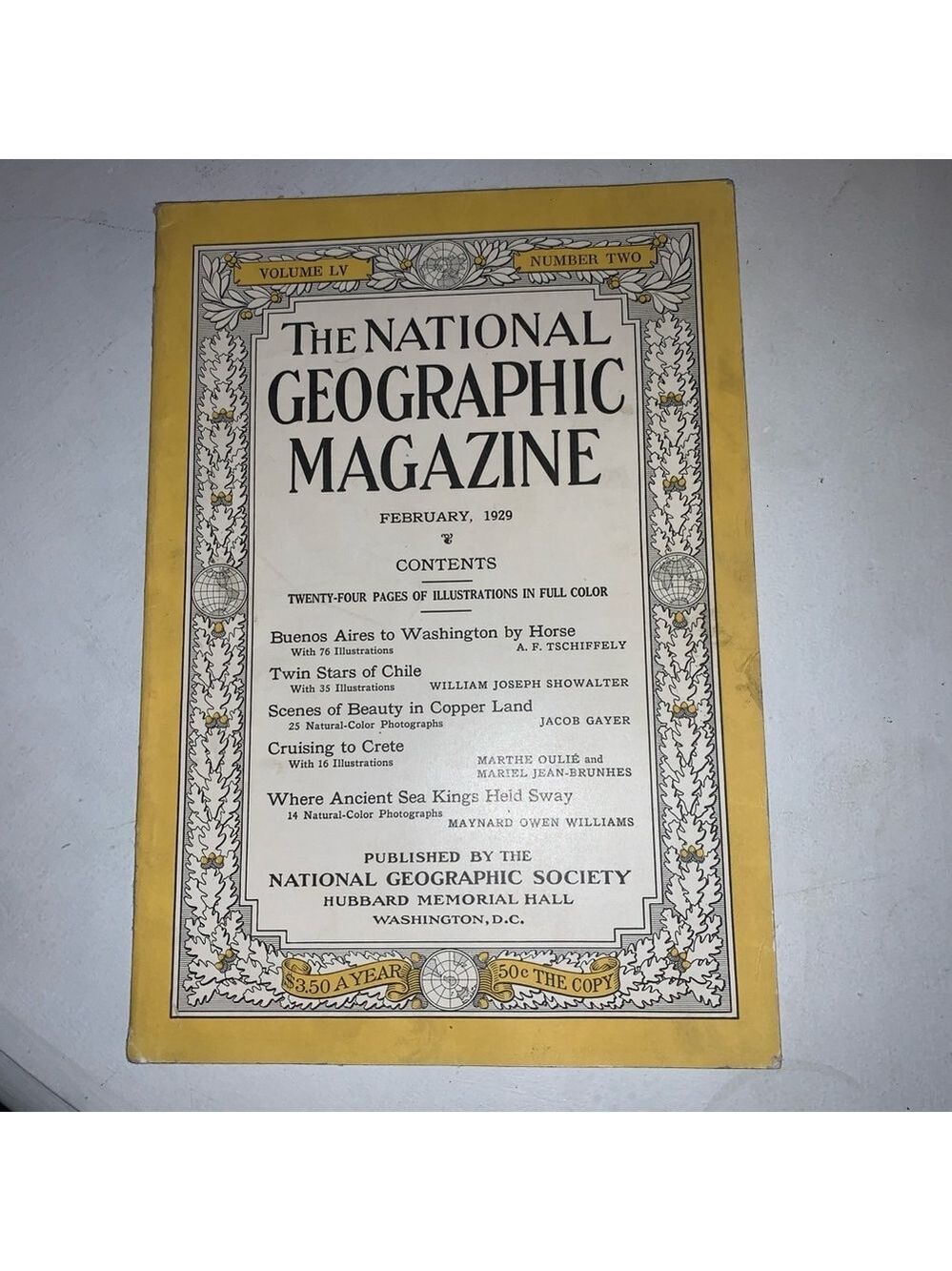 Feb 1929 National Geographic Magazine